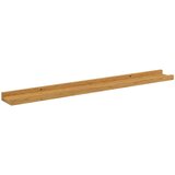  Polica na zidu Zidne 4 pcs Bež 80 x 9 x 3 cm Konstruirano drvo | shoptok.hr