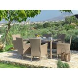 Modern Living Vrtni Set Porto Rio, Svetlo Rjava, Siva, 7-Delno | Shoptok.si