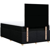  Krevet box spring s madracem crni 120 x 190 cm od tkanine | shoptok.hr