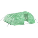  Staklenik s čeličnim okvirom zeleni 40 m² 8 x 5 x 2,3 m | Eponuda.ba