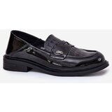 VINCEZA Lacquered Leather Moccasins Women | shoptok.hr