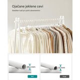 Songmics Obešalnik za oblačila, bela | Shoptok.si