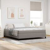 vidaXL Krevet s opruga kutije Taupe, Crna 180 x 200 cm | shoptok.hr