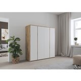 Rauch Möbel OMARA S KLASIČNIMI VRATI, bela, hrast artisan | Shoptok.si