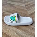 Gemre Grey children's flip-flops with Milos print | Shoptok.si