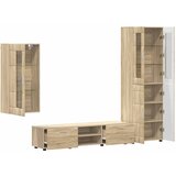  Set TV komoda FLORIN 3 kom. Sonoma hrast Konstruirano drvo | shoptok.hr