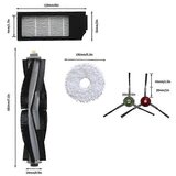 INORCO Glavna krtača Stranske krtače HEPA filter Združljiv Ecovacs X1omni X1turbo Robotski sesalnik Dodatki Sesalni dodatek, (22020387) | Shoptok.si