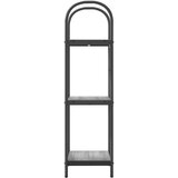 vidaXL Knjižna polica Siva sonoma 40 x 30 x 109 cm Konstruiran les | Shoptok.si