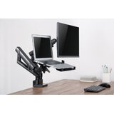 Oblivion gaming oprema MA-DA3-02 Gembird Podesivi stoni drzac za monitor tilt, 17-32 max.2x8kg +nosac za laptop,full-motion | Eponuda.com