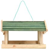  Hranilica za ptice od masivnog drva 35 x 29,5 x 21 cm | shoptok.hr