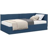  Kutni krevetni okvir s madracem 2 kom. Plava 90 x 200 cm Baršun | shoptok.hr