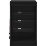  Komoda s LED svjetlima crna 41x37x67 cm | shoptok.hr