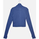 Trendyol Indigo pletena pletena bluza sa prstima | ePonuda.com