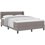 s opruga kutije Sivo-smeđa 200 x 140 cm tkanina | shoptok.hr