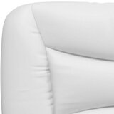 Krevet s madracem bijelo-crni 80 x 200 cm od umjetne kože | shoptok.hr