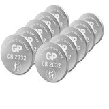 GP Batteries 1x10 GP CR 2032 Lithium 3V 20 pcs. 0602032C10 | shoptok.hr
