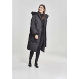 UC Ladies Women's oversize faux fur coat blk/blk Cene