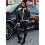 DStreet Kurtka damska SHEREB skórzana czarna | shoptok.hr