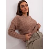 Wool Fashion Italia Sweater-AT-SW-2335.27-dark beige Cene