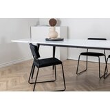 Venture Home Jimmy rastezljivi pravokutni blagovaonski stol 195 × 90 cm, bijeli | shoptok.hr
