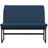  Klupa plava 100 x 75 x 76 cm od tkanine | shoptok.hr