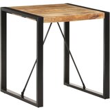 vidaXL Blagovaonski stol 70 x 70 x 75 cm od masivnog grubog drva manga Cijene