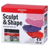 medijum set, sculpt and shape, 4x120ml