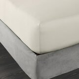Bianca Bež plahta s gumom od pamučnog satena 150x200 cm Cotton Sateen – | shoptok.hr