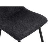 MID.YOU STOL, les, kovina, tekstil siva | Shoptok.si