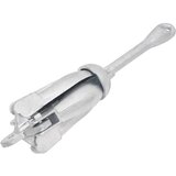 vidaXL Zložljivo sidro srebrno 2,5 kg temprano železo Cene