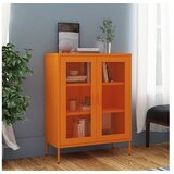  Omara za shranjevanje oranžna 80x35x101,5 cm jeklo Cene