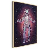  Slika - Lonely Traveler (1 Part) Vertical 80x120 U prirodnom drvenom okviru | shoptok.hr