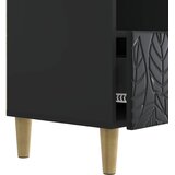 TV ormar 102 x 34,5 x 50 cm Crna Konstruirano drvo | Eponuda.com