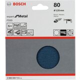 Bosch brusni list F550, pakovanje od 5 komada 125 mm, 80 pakovanje od 5 komada - 2608608Y15 | Eponuda.com