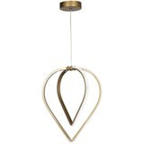 Squid Lighting Metalna LED viseća svjetiljka u brončanoj boji ø 33 cm Pars – | shoptok.hr