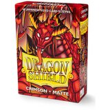 Arcane Tinmen Dragon Shield 60 Japanese Size Sleeves - Crimson Matte | Eponuda.com