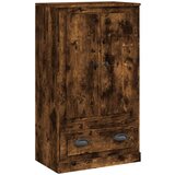  Visoka komoda dimljeni hrast 60x35,5x103,5cm konstruiranog drva | shoptok.hr