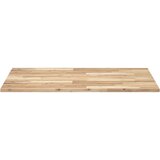 Stolna ploča 100x70x2 cm pravokutna od masivnog drva bagrema | shoptok.hr