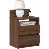 vidaXL Nočne omarice z 2 predaloma 2 kosa rjav hrast 40x33x60 cm Cene