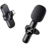 Remax Bezicni mikrofon Lavalier K09 1u1 za mobilni telefon Type-C crni | ePonuda.com