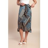 Fenzy Suknja S Printom, Smeđa | shoptok.hr