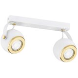  Argon 7038 - Spot lampa KOS PLUS 2xGU10/5W/230V bela/zlatna | Eponuda.com