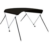 vidaXL Bimini tenda z 2 lokoma črna 179x156x93 cm | Shoptok.si