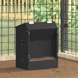 za zečeve Crna 64.5 x 25.5 x 45.5 cm