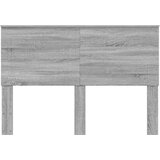  Uzglavlje s uzglavljem Siva Sonoma 150 cm Konstruirano drvo | shoptok.hr