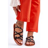 Boto Women's Sandals With Ornaments Black Alemona | shoptok.hr