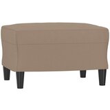  Trosjed s tabureom boja cappuccina 180 cm od umjetne kože | shoptok.hr