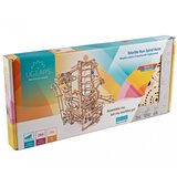 3d eko drvena mehanička puzla -KLIKER SPIRALNA STAZA