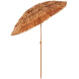  Suncobran za plažu 160 cm nijanse smeđe | shoptok.hr