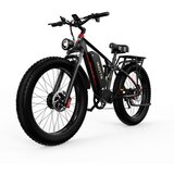 Duotts S26 26" električno gorsko kolo 750W*2 dvojna motorja 48V 20Ah baterijsko električno kolo fat bike, (21249944) Cene
